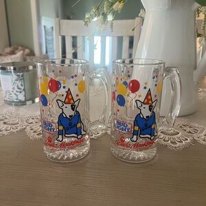 Spuds Mackenzie Budweiser Mugs
